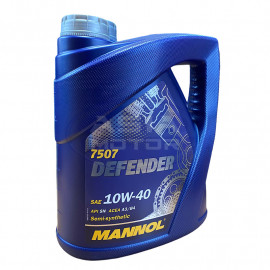 Масло моторное полусинтетика 10W-40 Manol Defender 4л
